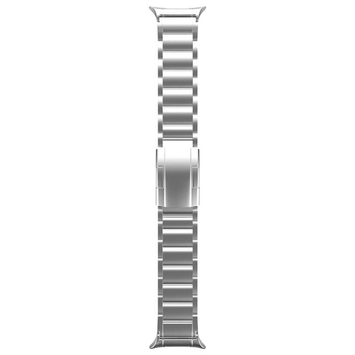 Bild 3,  Samsung Galaxy Watch 8 46/44/40 mm Armband Metall Silver - Teknikhallen.se