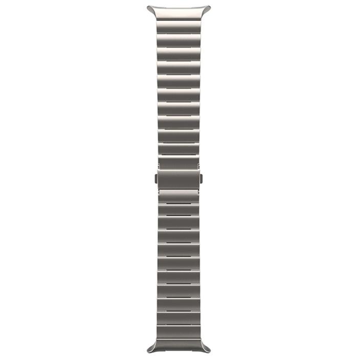 Bild 3,  Samsung Galaxy Watch 8 46/44/40 mm Armband Metall Titanium - Teknikhallen.se
