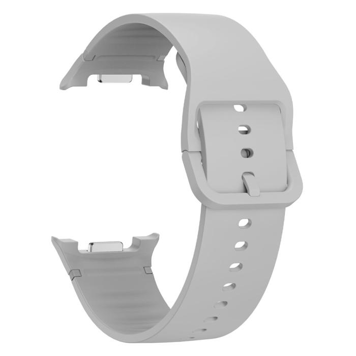 Bild 2, KALEBOL KALEBOL Galaxy Watch 8 46/44/40 mm Armband Silikon Grå - Teknikhallen.se
