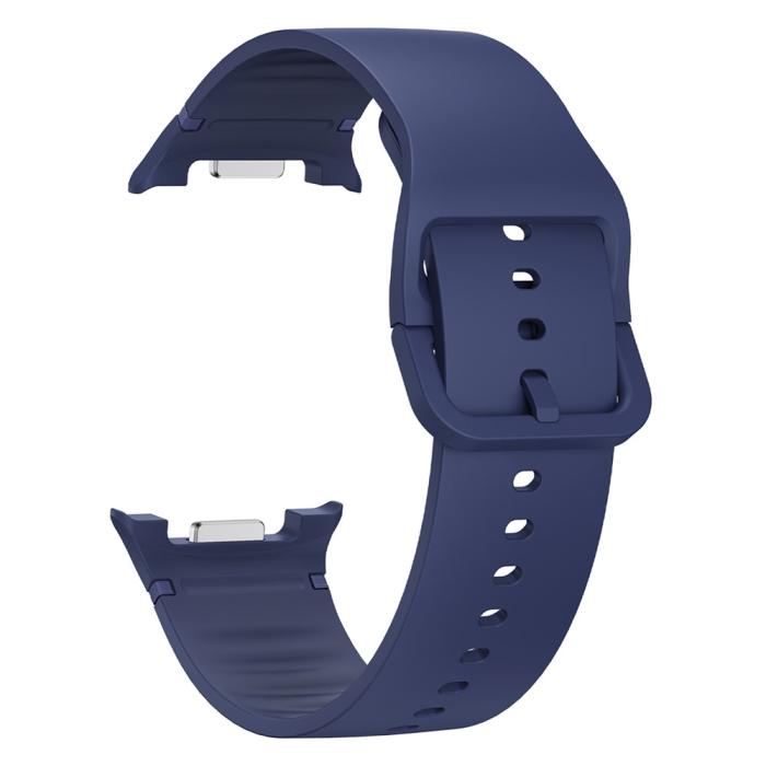 Bild 2, KALEBOL KALEBOL Galaxy Watch 8 46/44/40 mm Armband Silikon Mörk Blå - Teknikhallen.se