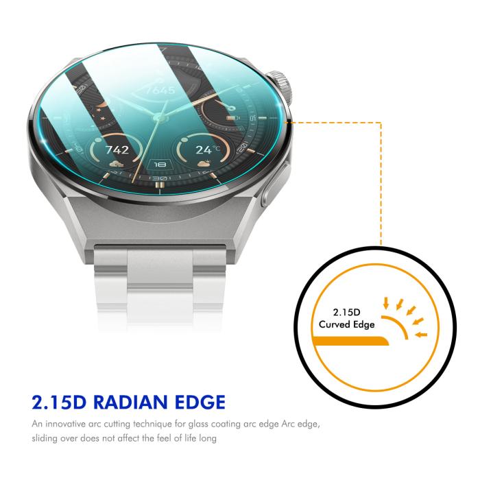 Bild 3, ENKAY ENKAY Samsung Galaxy Watch 8 44 mm Skärmskydd - Teknikhallen.se