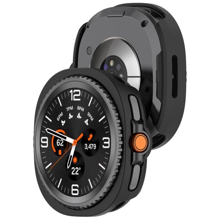 Bild 6,  Samsung Galaxy Watch 8 46 mm Skal Svart - Teknikhallen.se