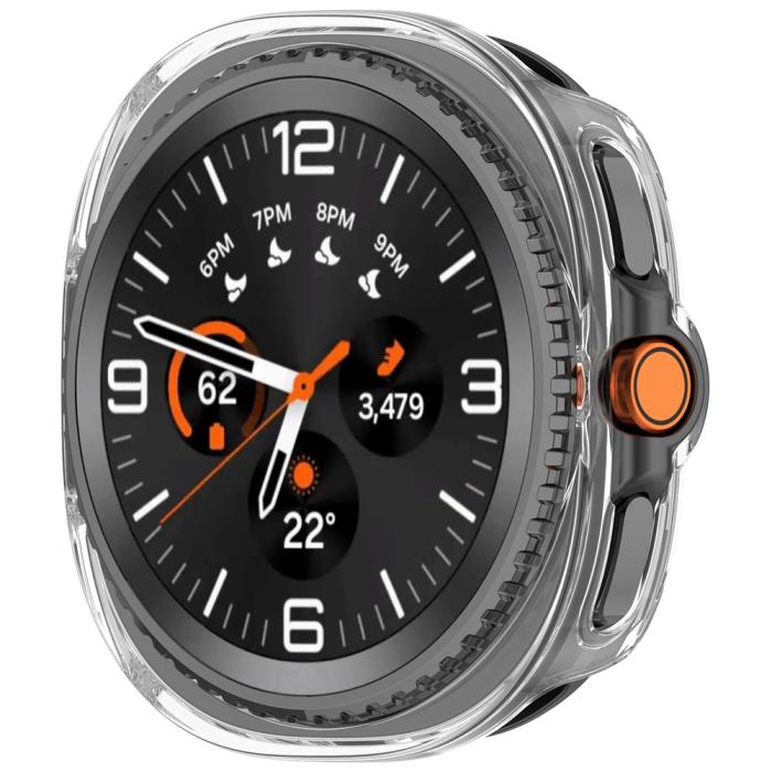 Bild 5,  Samsung Galaxy Watch 8 46 mm Skal Transparent - Teknikhallen.se