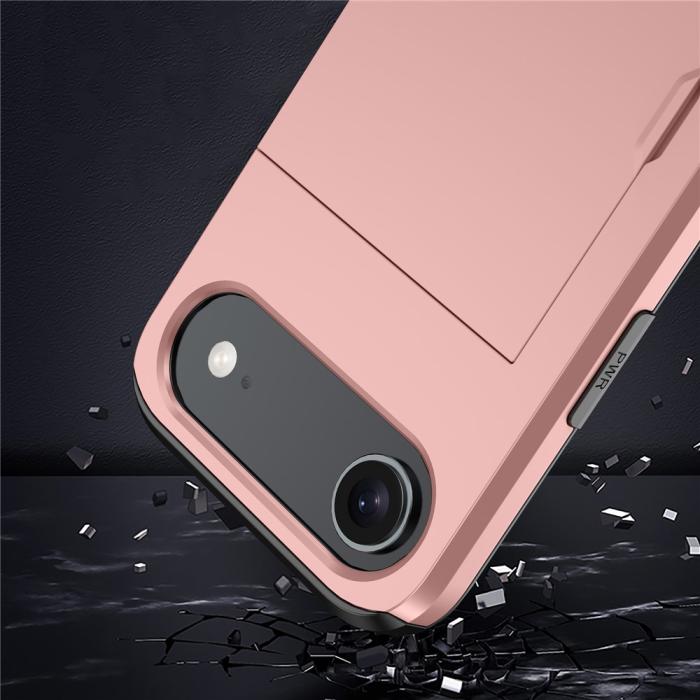 Bild 6,  iPhone Air Skal Hybrid Med Kortfack Grön - Teknikhallen.se