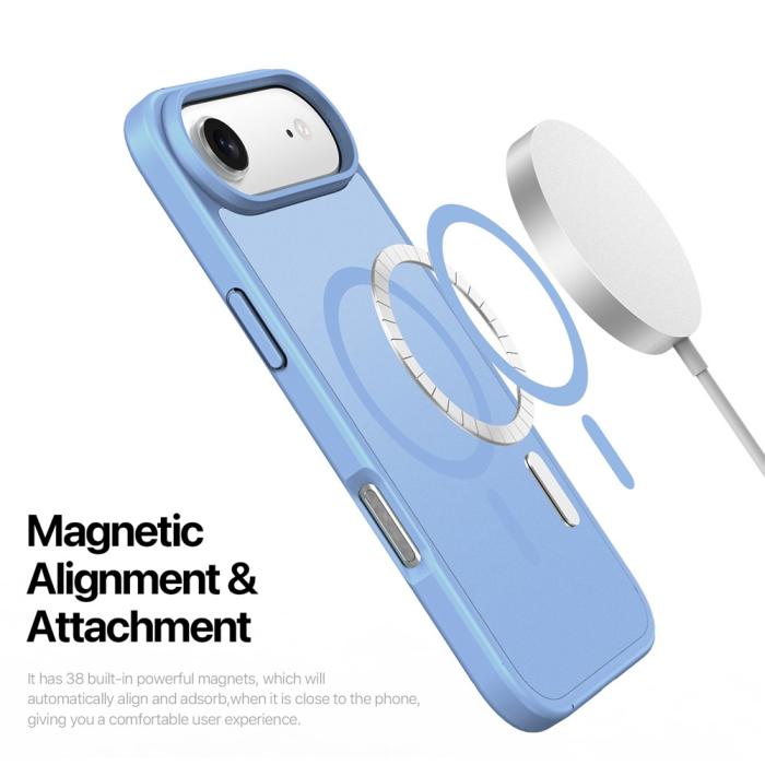 Bild 6, DUX DUCIS DUX DUCIS iPhone Air Skal MagSafe Yind Series Blå - Teknikhallen.se