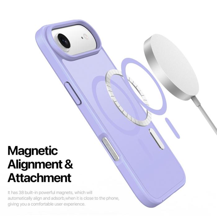 Bild 6, DUX DUCIS DUX DUCIS iPhone Air Skal MagSafe Yind Series Lila - Teknikhallen.se