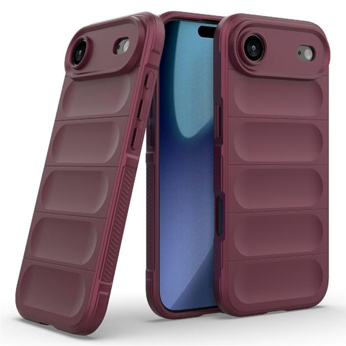 Bild 2,  iPhone Air Skal Magic Shield Vinröd - Teknikhallen.se