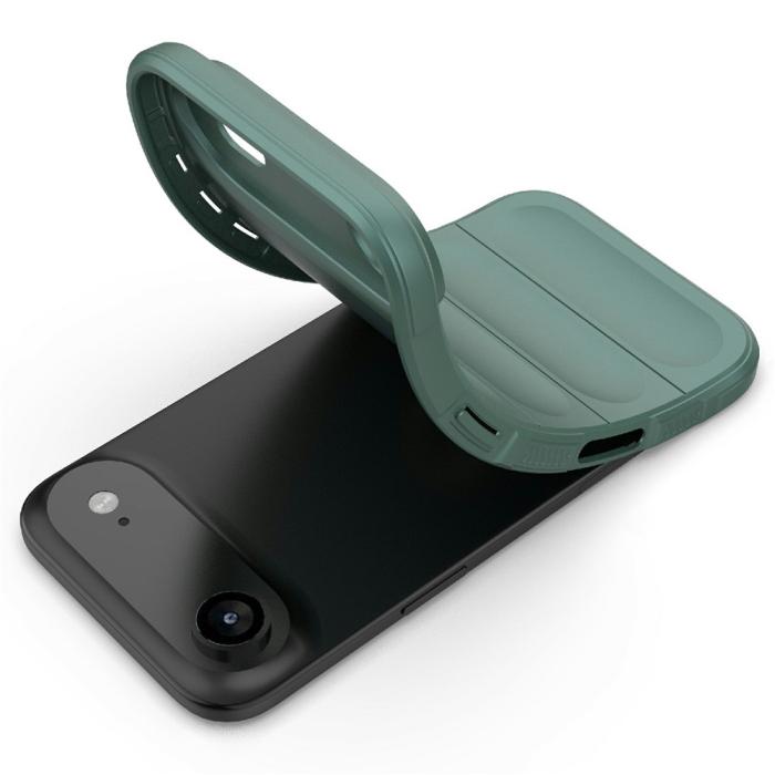 Bild 4,  iPhone Air Skal Magic Shield Grön - Teknikhallen.se