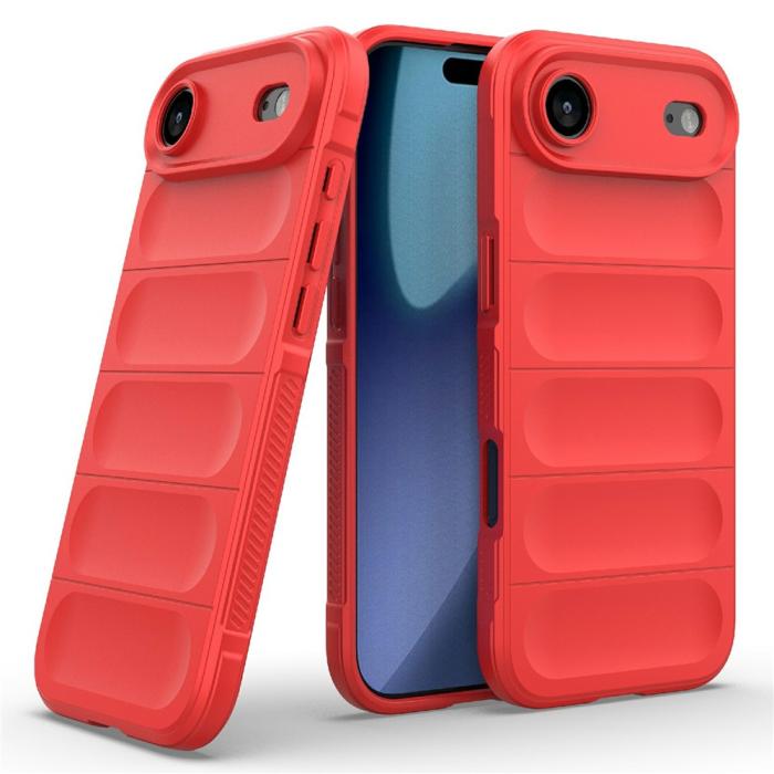 Bild 2,  iPhone Air Skal Magic Shield Röd - Teknikhallen.se
