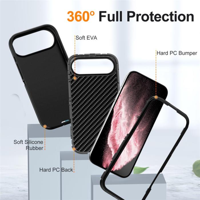 Bild 6,  iPhone Air Skal Extreme Shockproof Svart - Teknikhallen.se