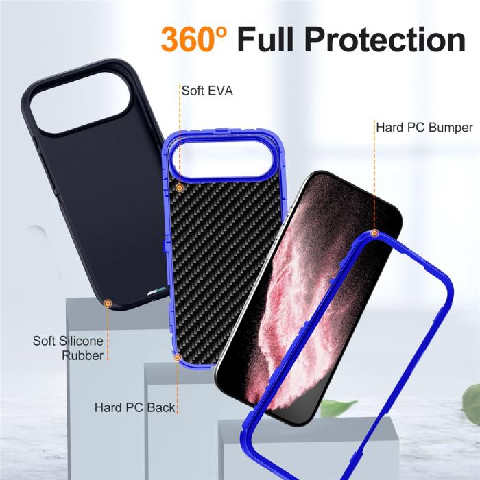 Bild 6,  iPhone Air Skal Extreme Shockproof Blå - Teknikhallen.se