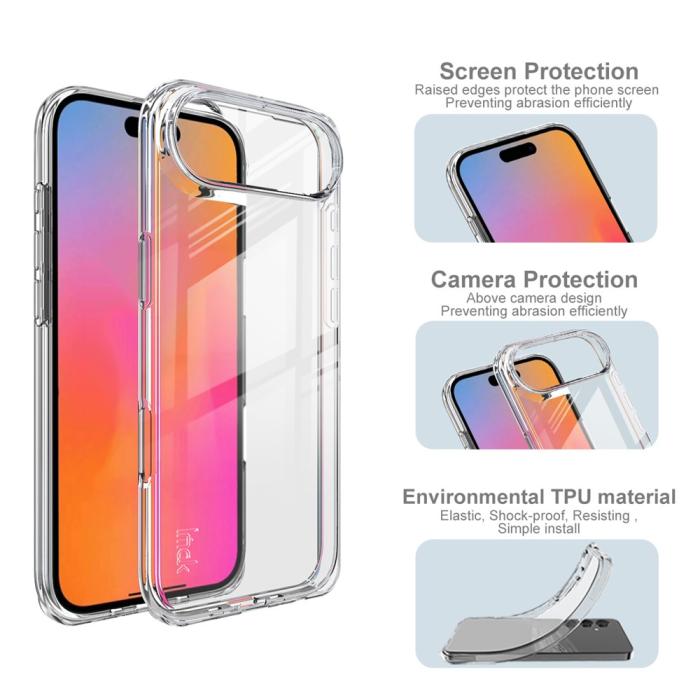 Bild 5, IMAK IMAK iPhone Air Skal TPU Transparent - Teknikhallen.se