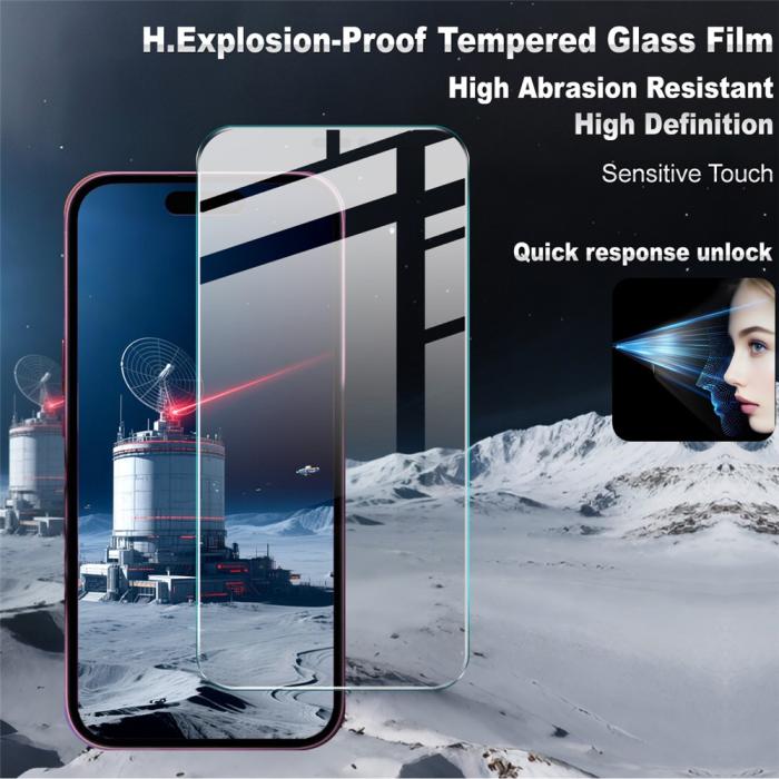 Bild 3, IMAK IMAK iPhone Air Skärmskydd Härdat Glas - Teknikhallen.se