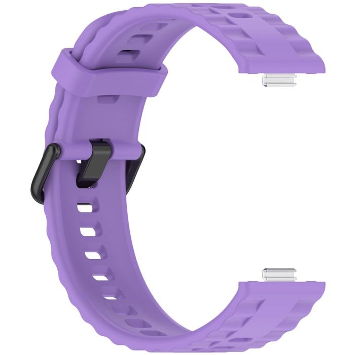 Bild 3,  Huawei Watch Fit 4 Pro / 4 / 3 Armband Silikon Lila - Teknikhallen.se