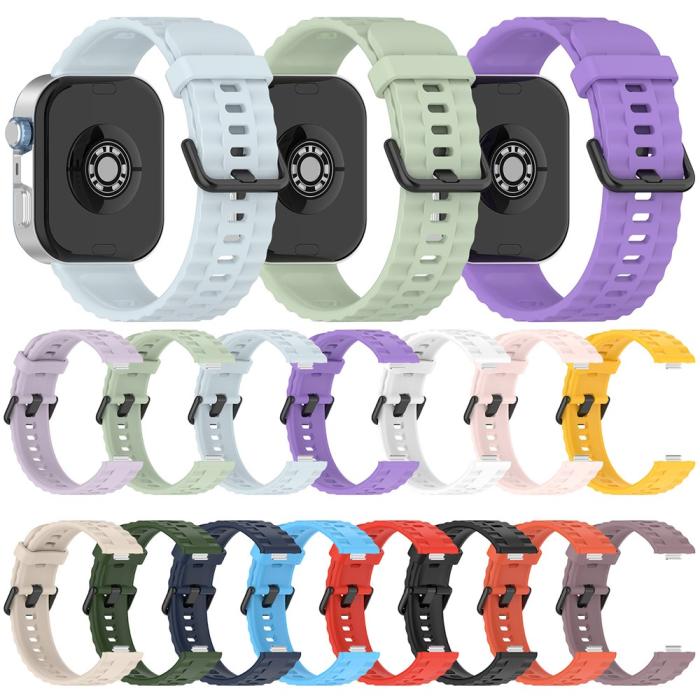 Bild 5,  Huawei Watch Fit 4 Pro / 4 / 3 Armband Silikon Lila - Teknikhallen.se