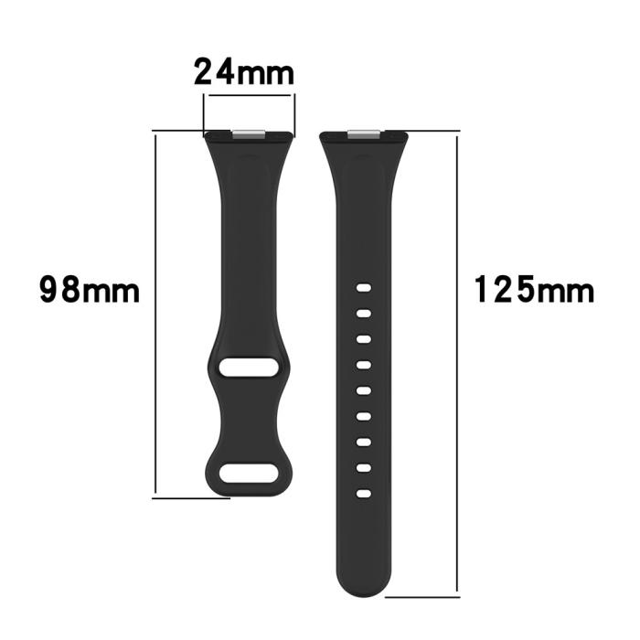 Bild 6, KALEBOL KALEBOL Huawei Watch Fit 4 Pro/4/3 Armband Silikon Rosa - Teknikhallen.se