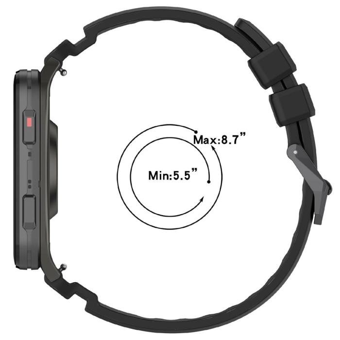 Bild 3,  Garmin Venu X1 Klockarmband Silikon Svart - Teknikhallen.se
