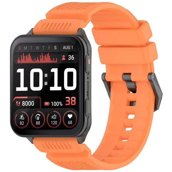 Bild 2,  Garmin Venu X1 Klockarmband Silikon Orange - Teknikhallen.se