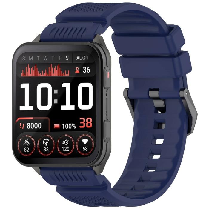 Bild 2,  Garmin Venu X1 Klockarmband Silikon Mörk Blå - Teknikhallen.se