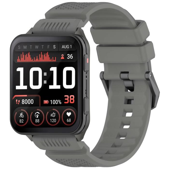 Bild 2,  Garmin Venu X1 Klockarmband Silikon Mörk Grå - Teknikhallen.se