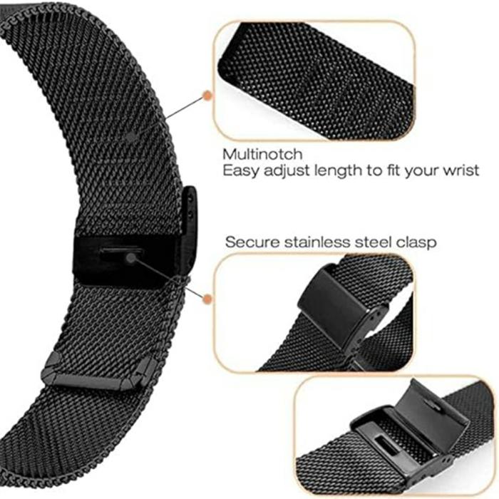 Bild 3,  Garmin Venu X1 Klockarmband Milanese Silver - Teknikhallen.se