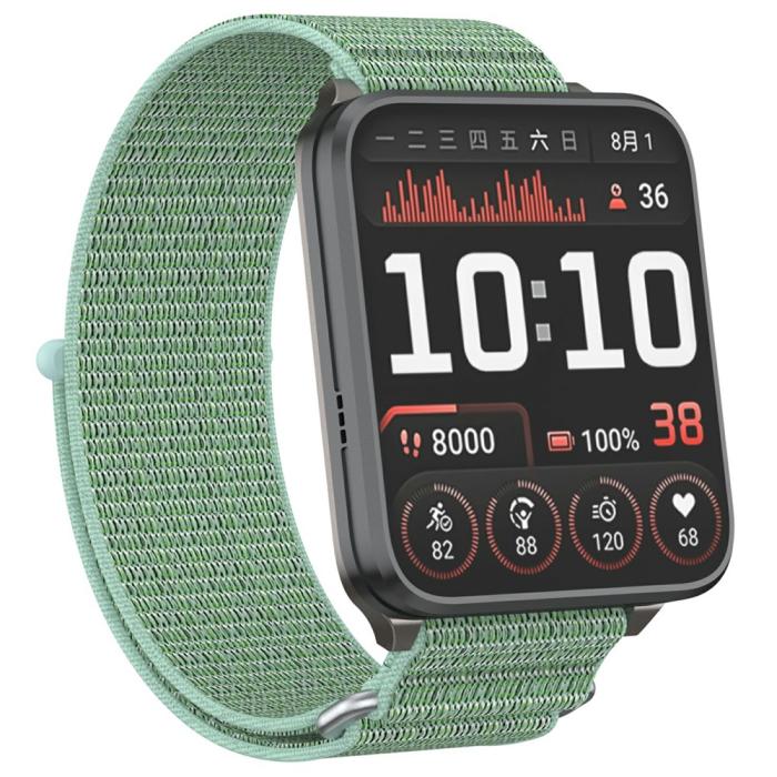 Bild 3,  Garmin Venu X1 Armband Nylon Loop Grön - Teknikhallen.se