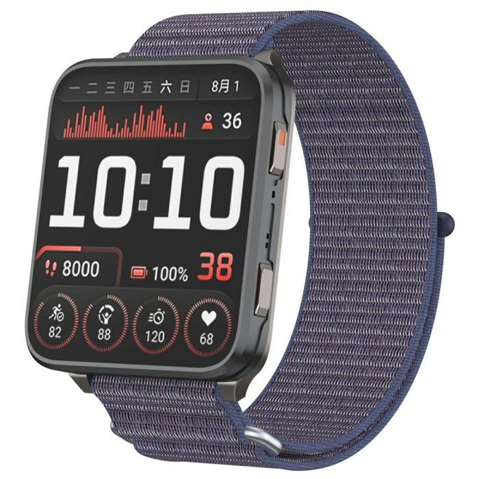 Bild 2,  Garmin Venu X1 Armband Nylon Loop Blå - Teknikhallen.se