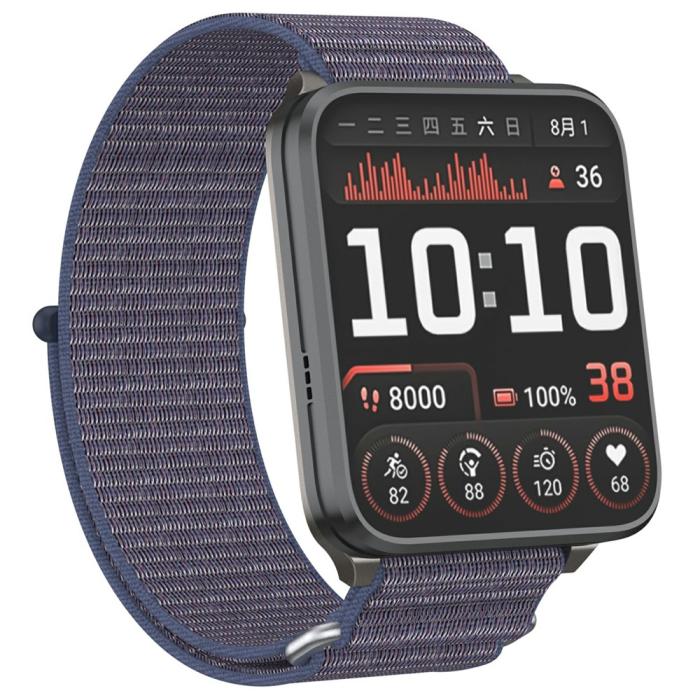 Bild 3,  Garmin Venu X1 Armband Nylon Loop Blå - Teknikhallen.se