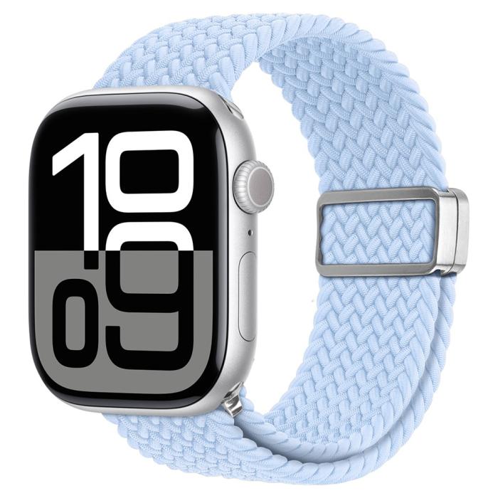 Bild 3, DUX DUCIS DUX DUCIS Apple Watch 38/40/41/42 mm Armband Flätat Blå - Teknikhallen.se