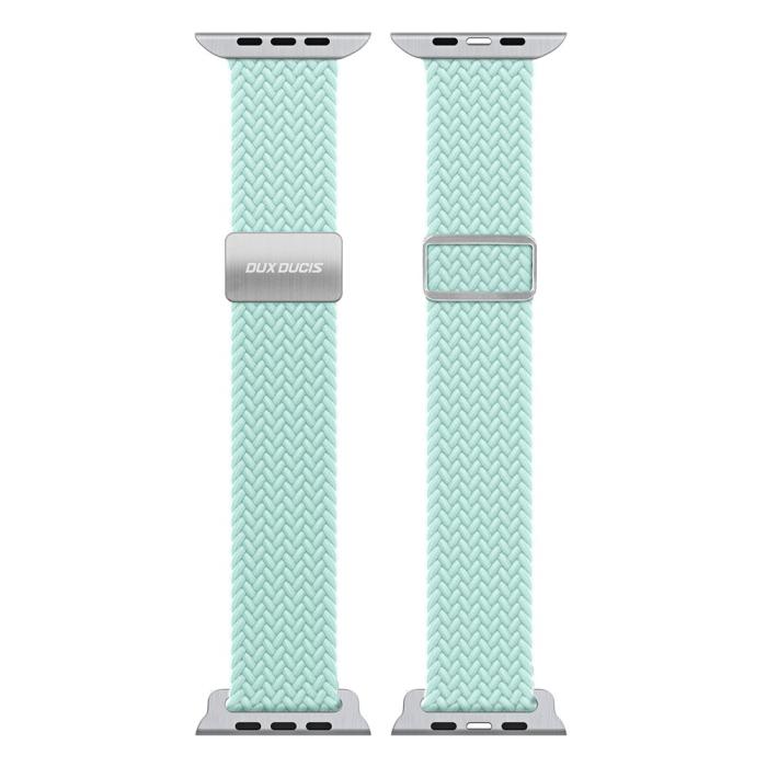 Bild 2, DUX DUCIS DUX DUCIS Apple Watch 38/40/41/42 mm Armband Flätat Grön - Teknikhallen.se