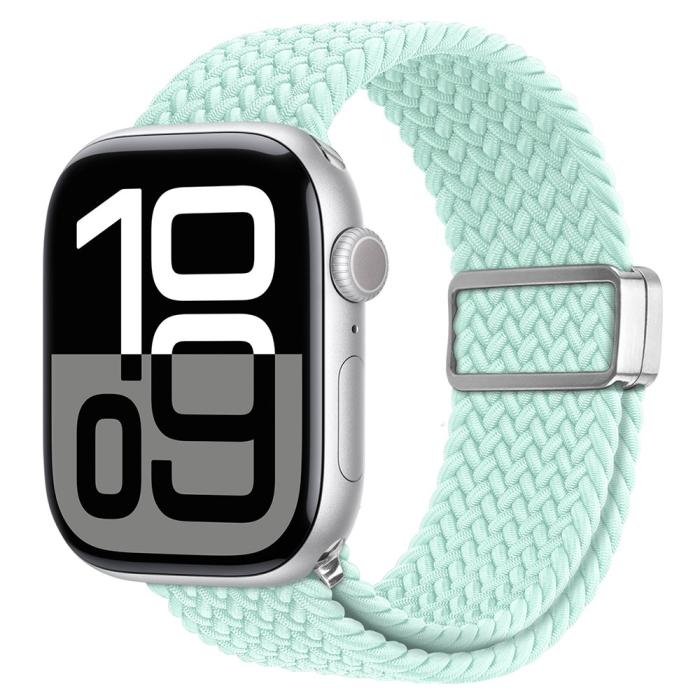 Bild 3, DUX DUCIS DUX DUCIS Apple Watch 38/40/41/42 mm Armband Flätat Grön - Teknikhallen.se