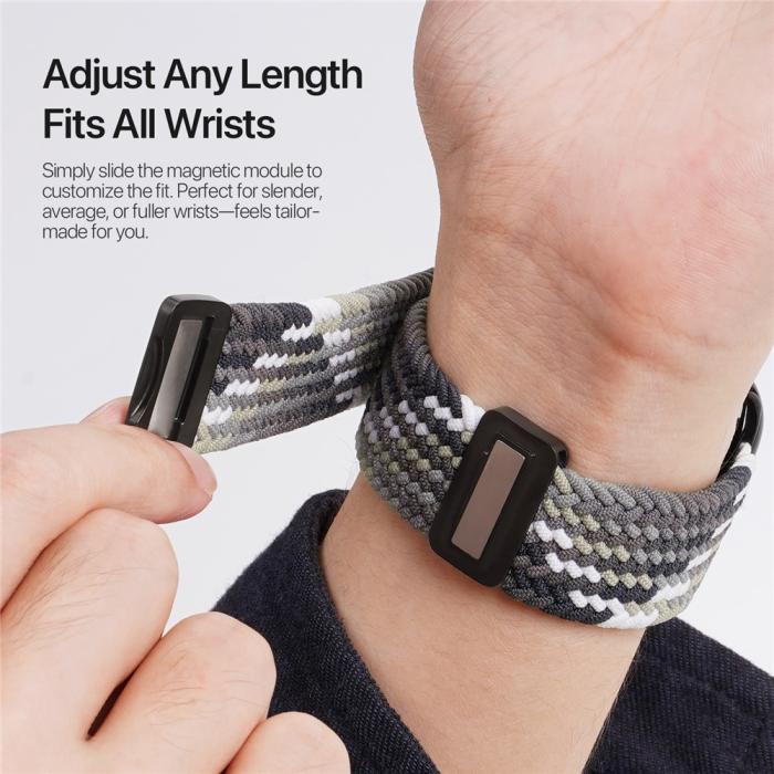 Bild 5, DUX DUCIS DUX DUCIS Apple Watch 42/44/45/46/49 mm Armband Flätat Gradient - Teknikhallen.se