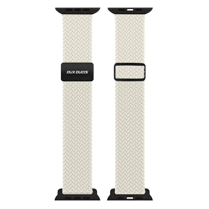 Bild 2, DUX DUCIS DUX DUCIS Apple Watch 42/44/45/46/49 mm Armband Flätat Starlight - Teknikhallen.se