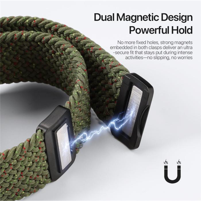 Bild 4, DUX DUCIS DUX DUCIS Apple Watch 42/44/45/46/49 mm Armband Flätat - Teknikhallen.se