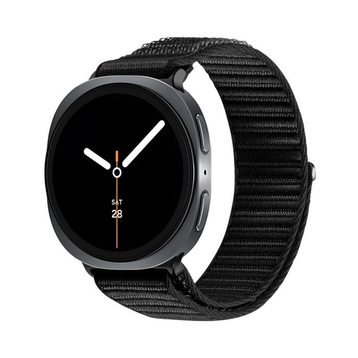 Bild 3, DUX DUCIS DUX DUCIS Galaxy Watch 8 46/44/40 mm Armband Nylon Loop Svart - Teknikhallen.se