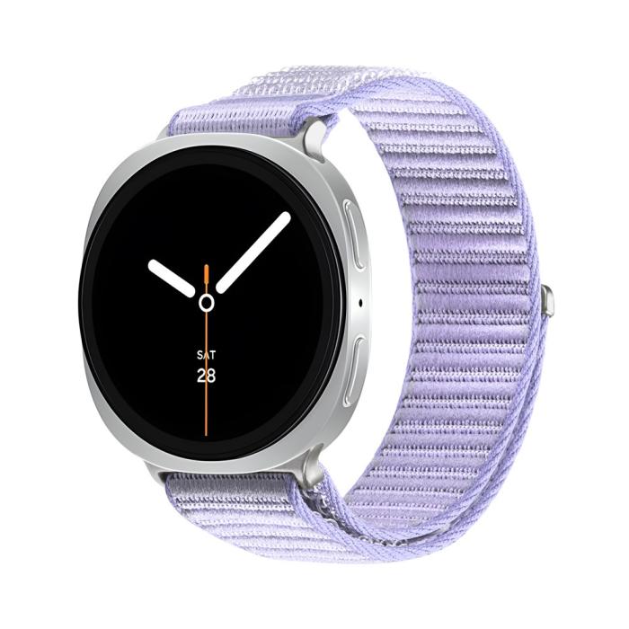 Bild 3, DUX DUCIS DUX DUCIS Galaxy Watch 8 46/44/40 mm Armband Nylon Loop Lila - Teknikhallen.se