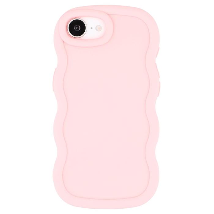 Bild 3,  iPhone 17e / 16e Mobilskal Wavy Ljus Rosa - Teknikhallen.se