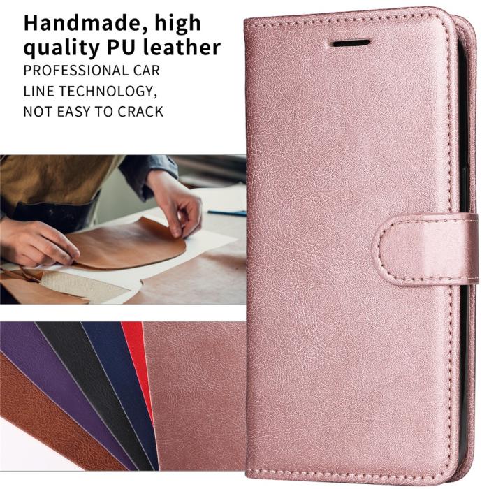 Bild 3,  Xiaomi Redmi A5 Fodral Läder Roséguld - Teknikhallen.se