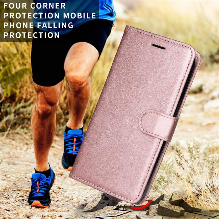 Bild 5,  Xiaomi Redmi A5 Fodral Läder Roséguld - Teknikhallen.se
