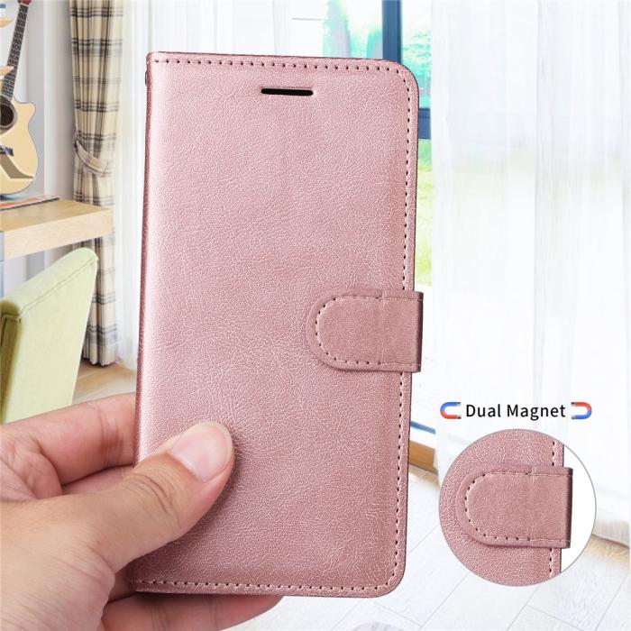Bild 6,  Xiaomi Redmi A5 Fodral Läder Roséguld - Teknikhallen.se