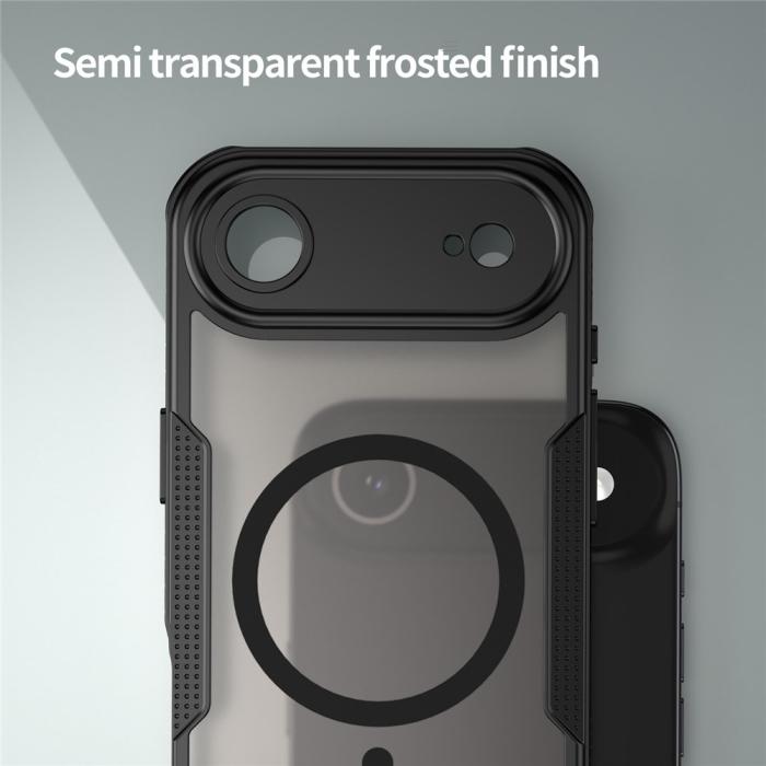 Bild 4,  iPhone Air Skal MagSafe Hybrid Armor Svart - Teknikhallen.se