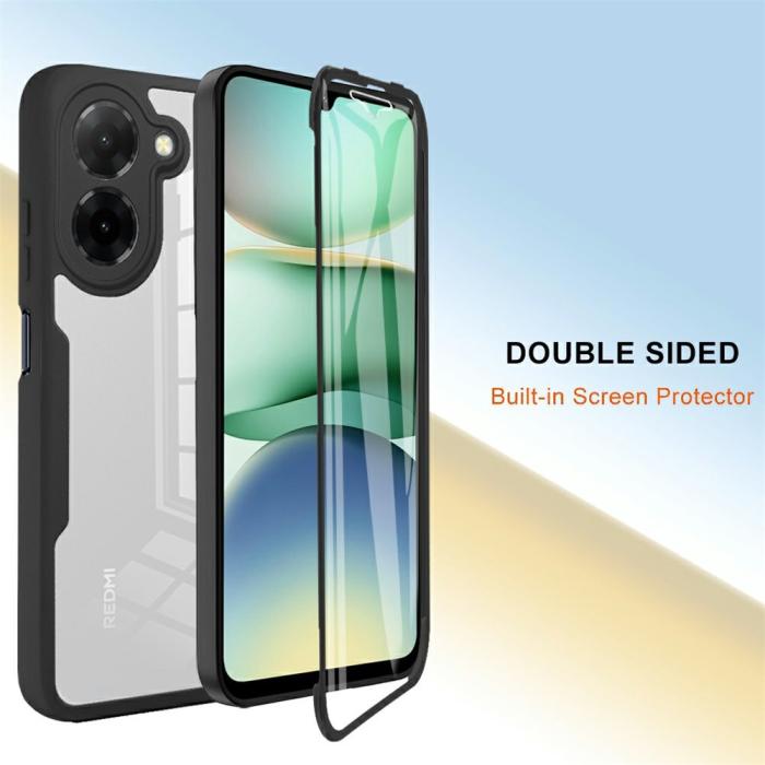 Bild 2,  Xiaomi Redmi A5 Skal 360 Hybrid Svart - Teknikhallen.se