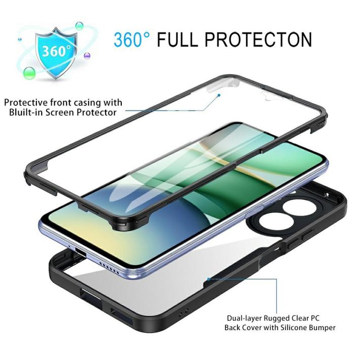 Bild 3,  Xiaomi Redmi A5 Skal 360 Hybrid Svart - Teknikhallen.se