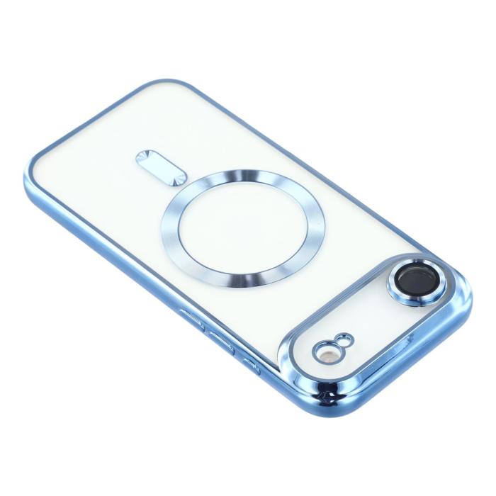 Bild 5,  iPhone Air Skal MagSafe Electroplated TPU Blå - Teknikhallen.se