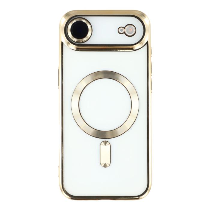 Bild 3,  iPhone Air Skal MagSafe Electroplated TPU Guld - Teknikhallen.se