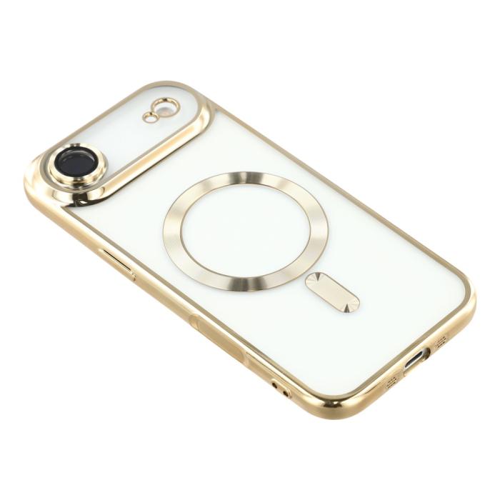 Bild 4,  iPhone Air Skal MagSafe Electroplated TPU Guld - Teknikhallen.se