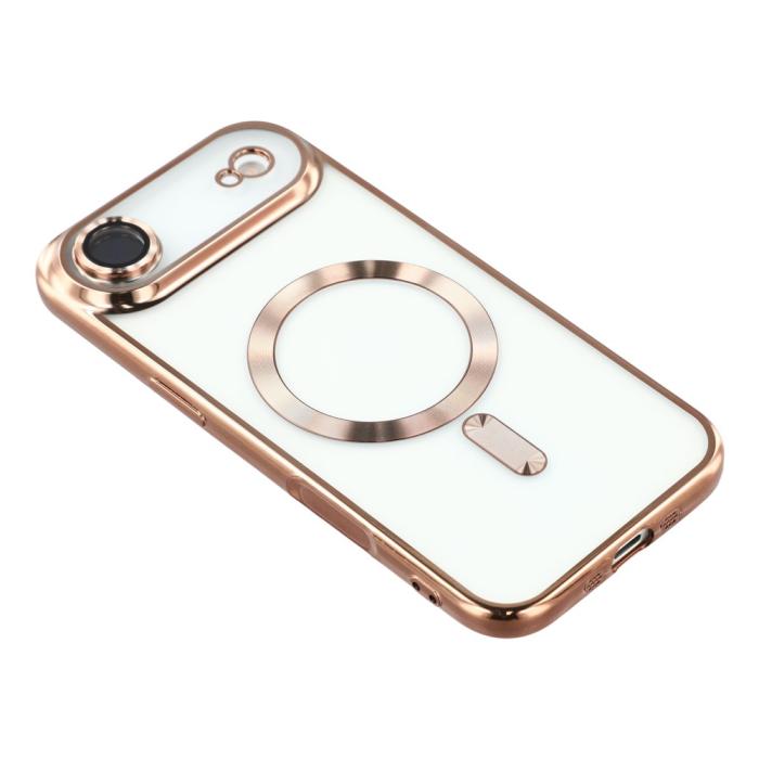 Bild 4,  iPhone Air Skal MagSafe Electroplated TPU Roséguld - Teknikhallen.se