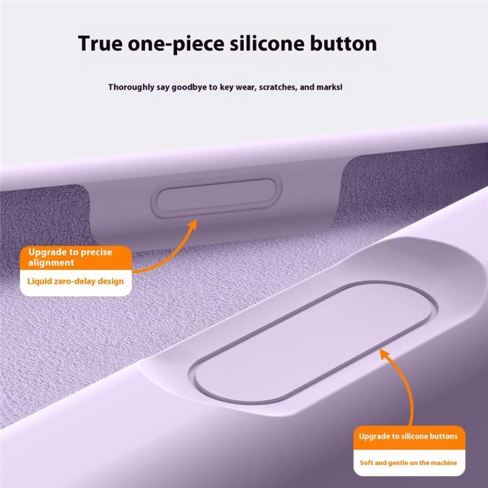 Bild 4,  iPhone Air Skal MagSafe Liquid Silikon Grå - Teknikhallen.se
