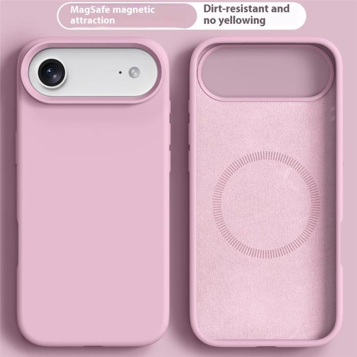 Bild 2,  iPhone Air Skal MagSafe Liquid Silikon Rosa - Teknikhallen.se