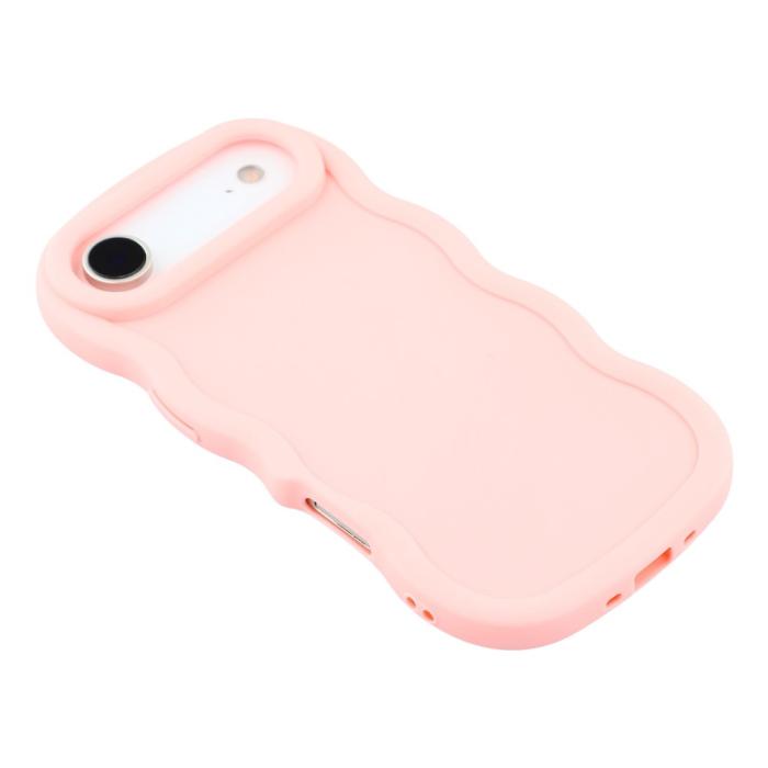 Bild 4,  iPhone Air Mobilskal Wavy Ljus Rosa - Teknikhallen.se